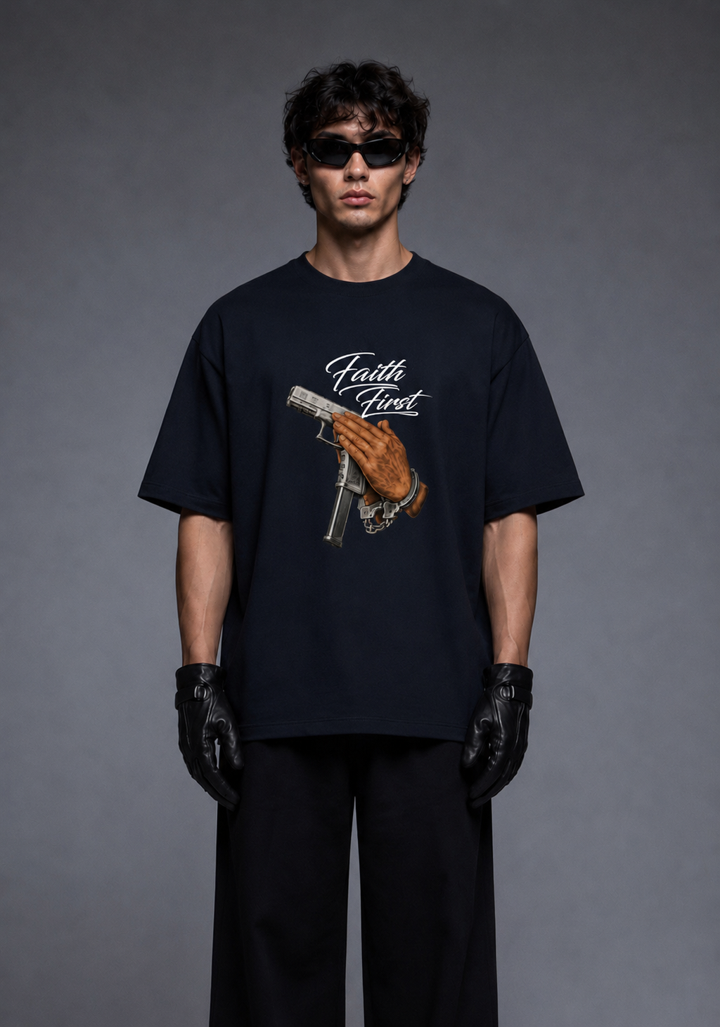 FAITH FIRST OVERSIZED FIT TEE