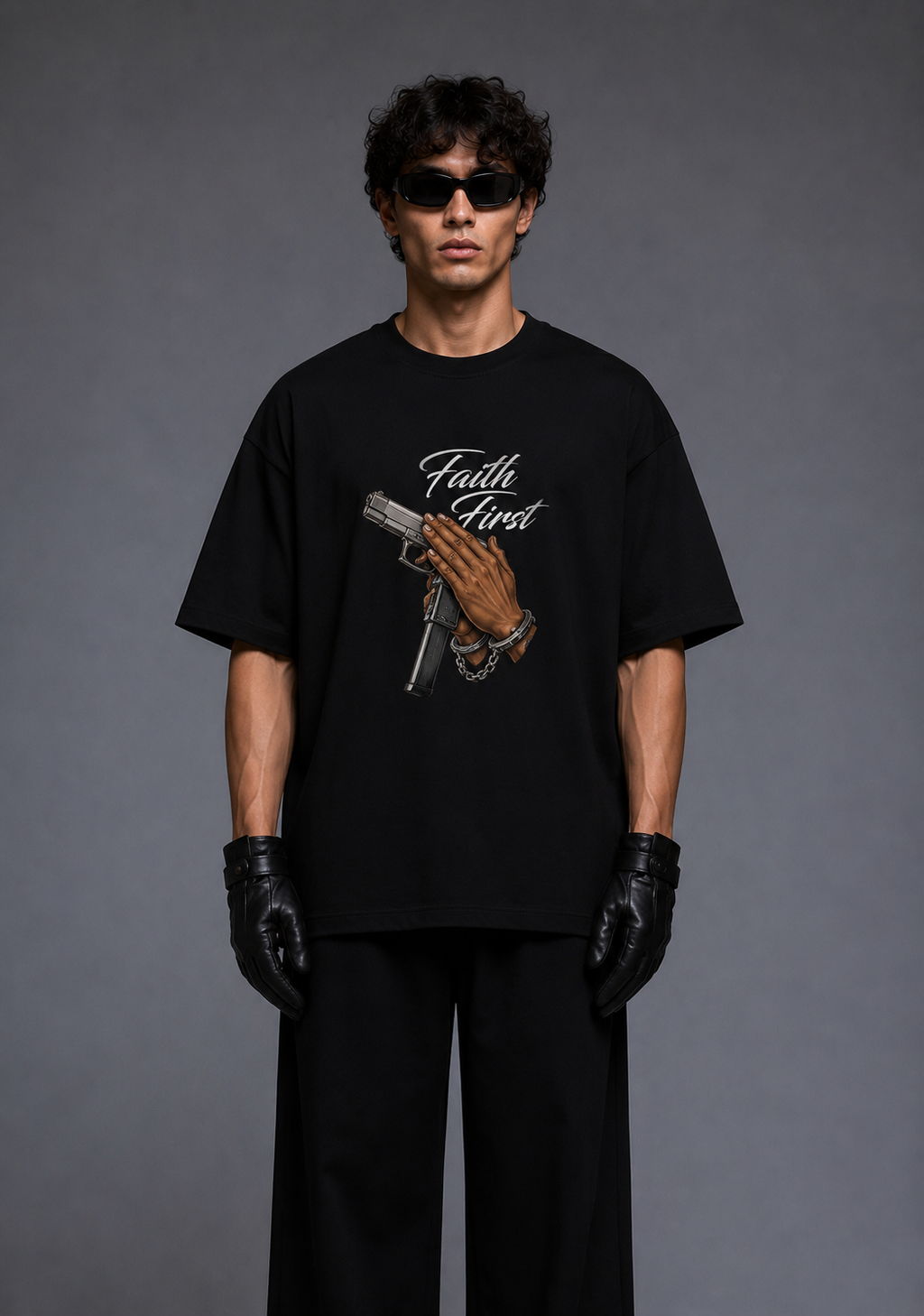 FAITH FIRST OVERSIZED FIT TEE